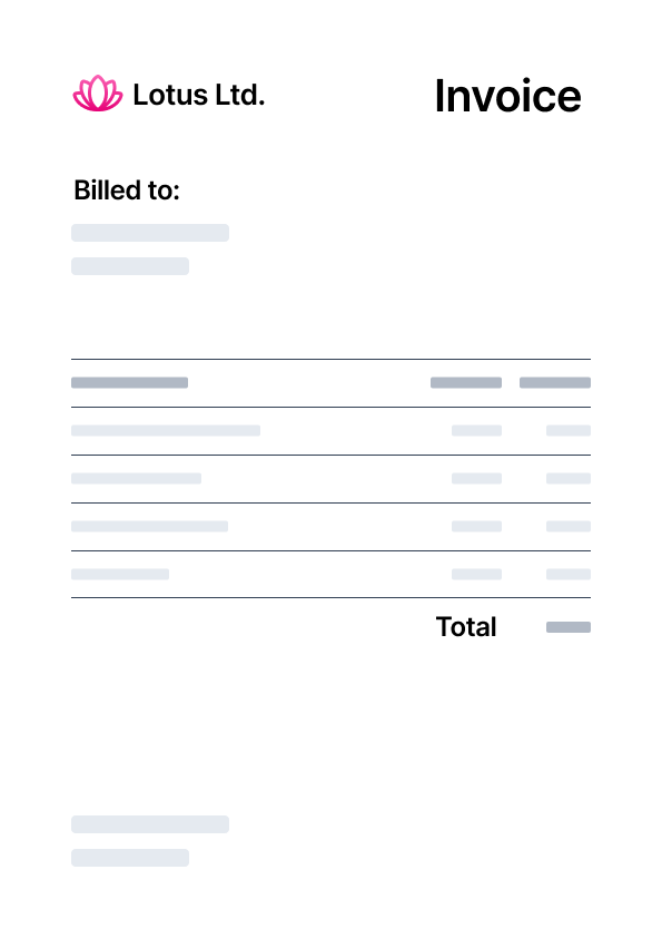 invoices