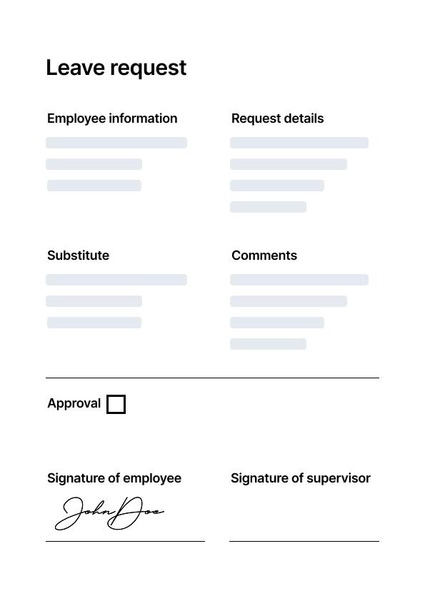 leave requests