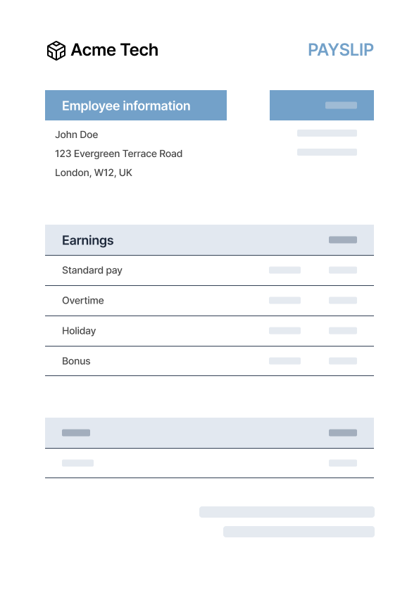 payslips